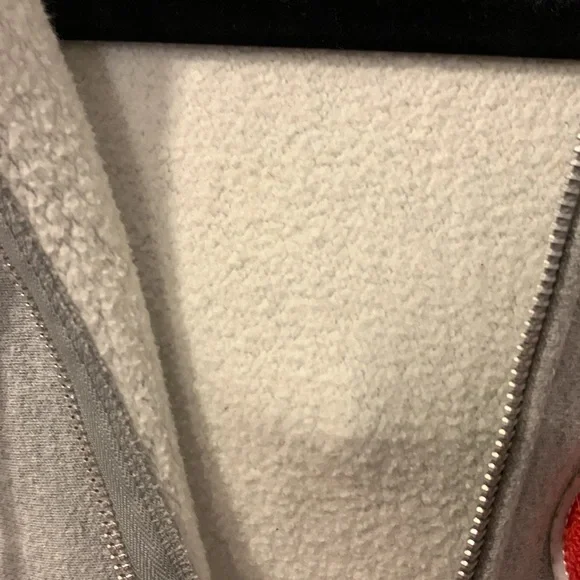 Champion Collegiate Embroidered Logo Grey Hoodie Zip Up XSmall - Picture 4 of 6